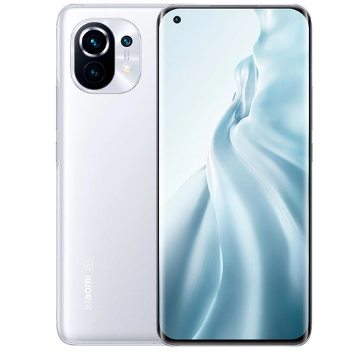Телефон Xiaomi Mi 11 256Gb Ram 12Gb Cloud White фото 