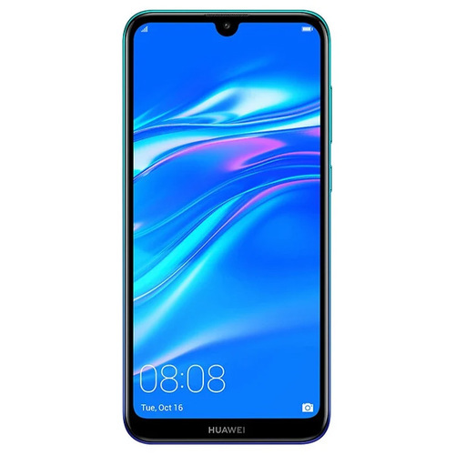 Телефон Huawei Y7 64Gb Ram 3Gb 2019 Aurora Blue фото 